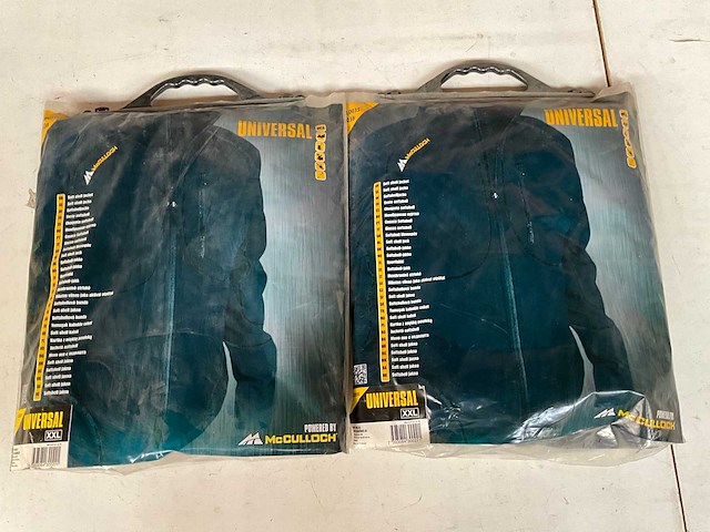 Mcculloch clo038 sofshell jas maat xxl (2x) - afbeelding 1 van  4
