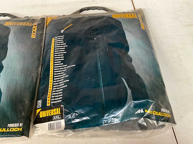 Mcculloch clo038 sofshell jas maat xxl (2x) - afbeelding 2 van  4