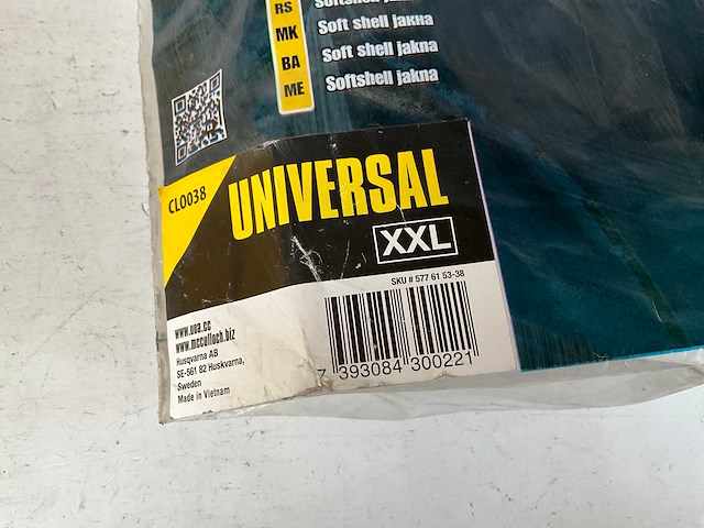 Mcculloch clo038 sofshell jas maat xxl (2x) - afbeelding 3 van  4