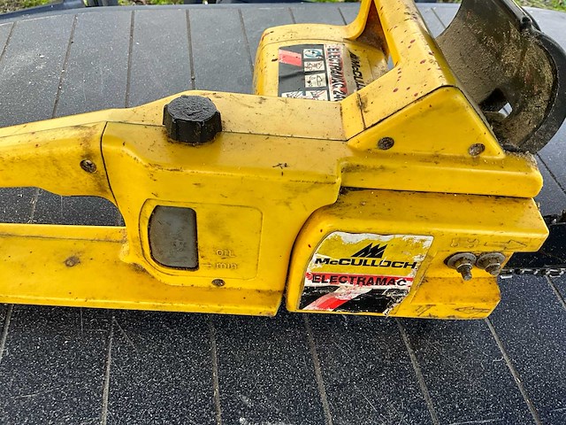 Mcculloch electramac kettingzaag electrisch - functioneel - afbeelding 2 van  5