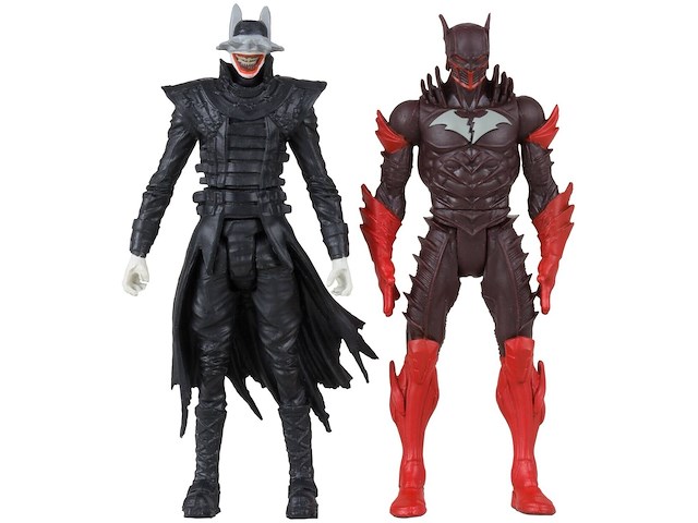 Mcfarlane - dc page punchers - batman who laughs & red death - strip : dark knights metal #1 - afbeelding 3 van  4