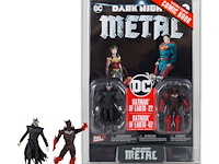 Mcfarlane - dc page punchers - batman who laughs & red death - strip : dark knights metal #1 - afbeelding 1 van  4