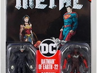 Mcfarlane - dc page punchers - batman who laughs & red death - strip : dark knights metal #1 - afbeelding 2 van  4