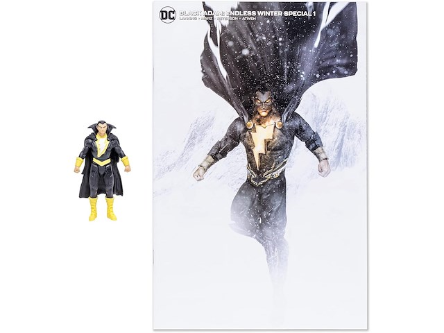 Mcfarlane toys - dc direct - 3 in figure met strip - wv1 - black adam - endless winter - afbeelding 4 van  4
