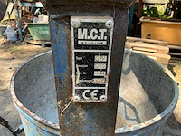 M.c.t met beton/cement kuip - bak stv pallethaak - hijskraan - afbeelding 4 van  4