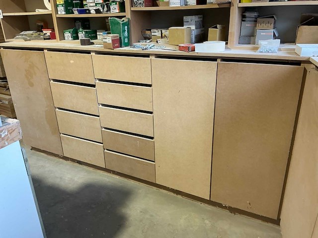 Mdf atelier opbergkast - afbeelding 4 van  8