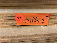 Mdf bruin 3050x1220x12mm (19st) - afbeelding 3 van  6