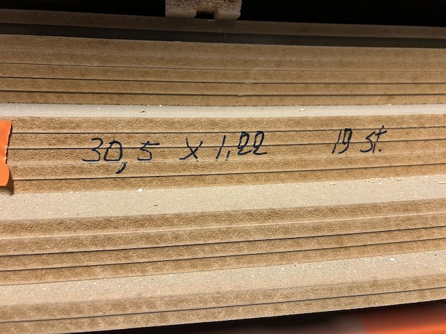 Mdf bruin 3050x1220x12mm (19st) - afbeelding 6 van  6