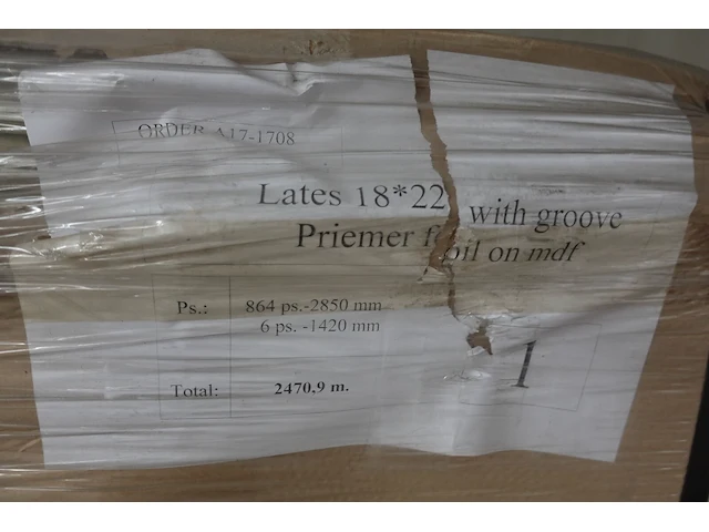 Mdf deur frames + slaglatten - afbeelding 3 van  4