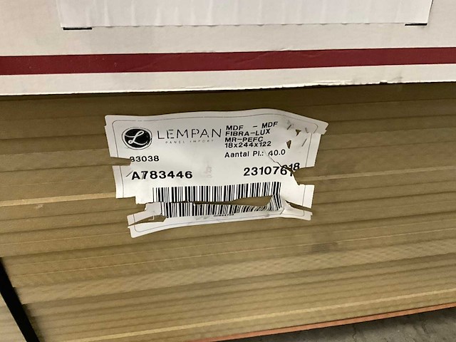 Mdf fibralux mr platen (18x) - afbeelding 5 van  6