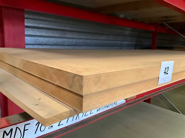 Mdf platen (2x) - afbeelding 2 van  3