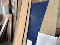 Mdf/hout - various contractor materials - afbeelding 1 van  1