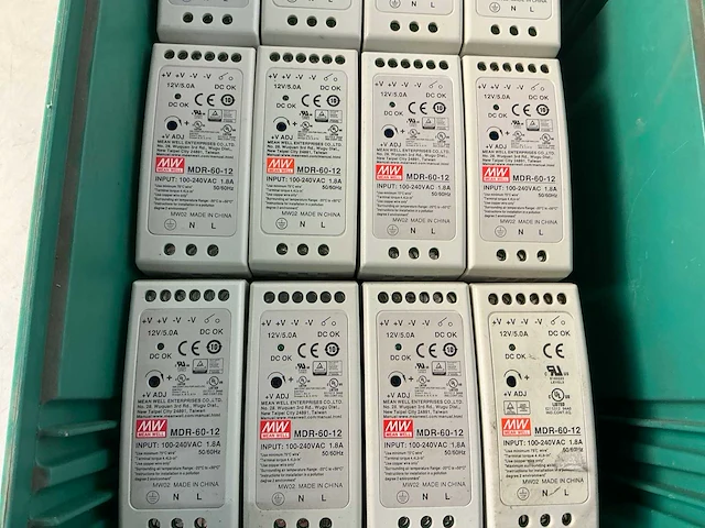 Mean well mdr-60 din-rail voedingen (15x) - afbeelding 3 van  5