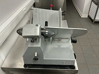 Meat slicer amh300a bevroren vleessnijmachine + inox tafel - afbeelding 5 van  9