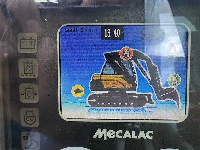 Mecalac - 2015 - 714mc - rupsgraafmachine - afbeelding 62 van  66