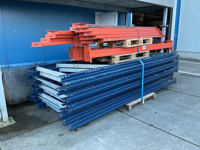 Mecalux m-101-p gedemonteerde magazijnstelling - afbeelding 1 van  8