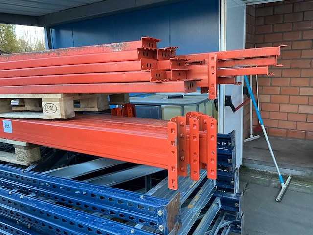 Mecalux m-101-p gedemonteerde magazijnstelling - afbeelding 5 van  8