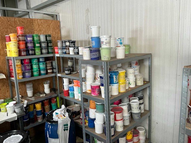 Mecanorek met partij textielverf (6x) - afbeelding 3 van  6