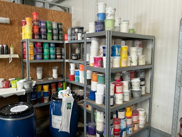 Mecanorek met partij textielverf (6x) - afbeelding 2 van  2