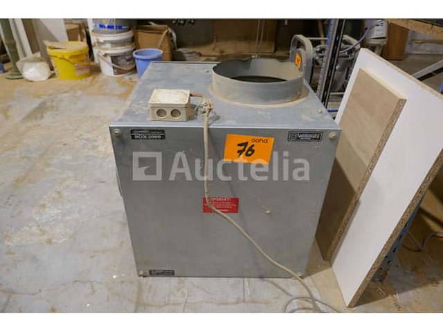 Mechanische afzuigbox voor ventilatie - afbeelding 1 van  4