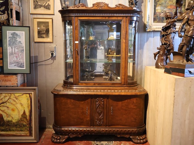 Mechelse vitrine kast - afbeelding 1 van  11