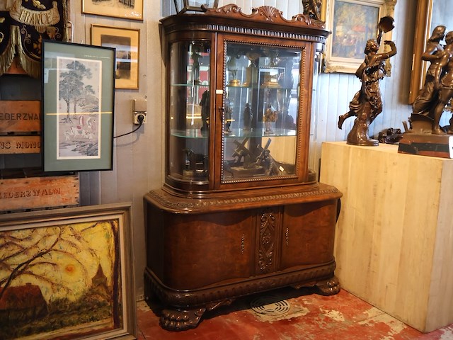 Mechelse vitrine kast - afbeelding 4 van  11