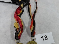 Medaille 2 stuks