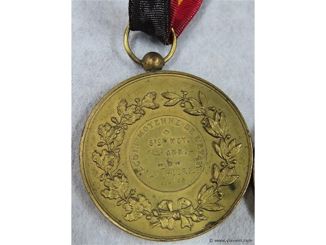 Medaille 2 stuks - afbeelding 2 van  3