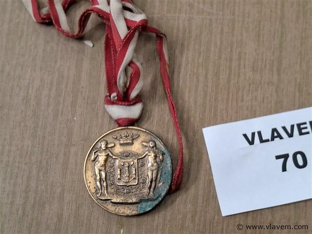 Medaille antwerpen - afbeelding 1 van  3
