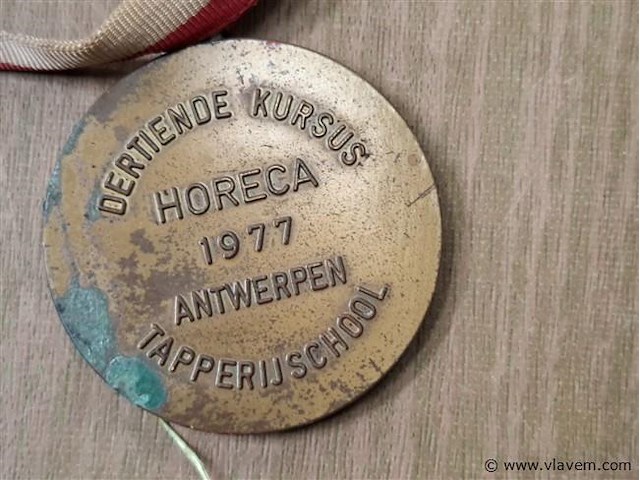 Medaille antwerpen - afbeelding 3 van  3