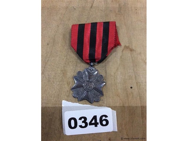 …medaille belgisch ( burgerlijk ereteken ) - afbeelding 1 van  3