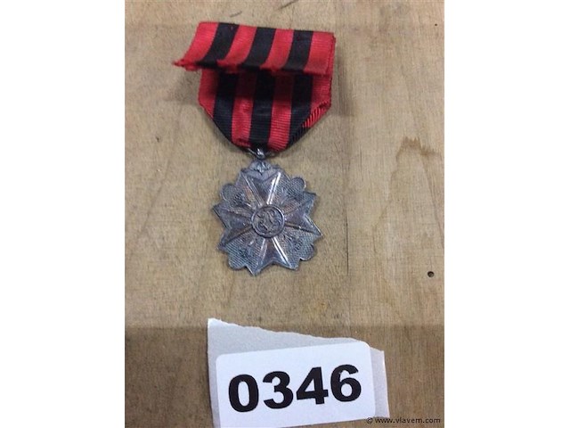 …medaille belgisch ( burgerlijk ereteken ) - afbeelding 3 van  3