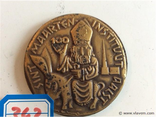 Medaille sint maarten - afbeelding 2 van  2