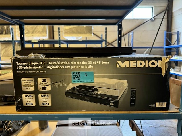 Medion life p69044 platen speler - afbeelding 3 van  5