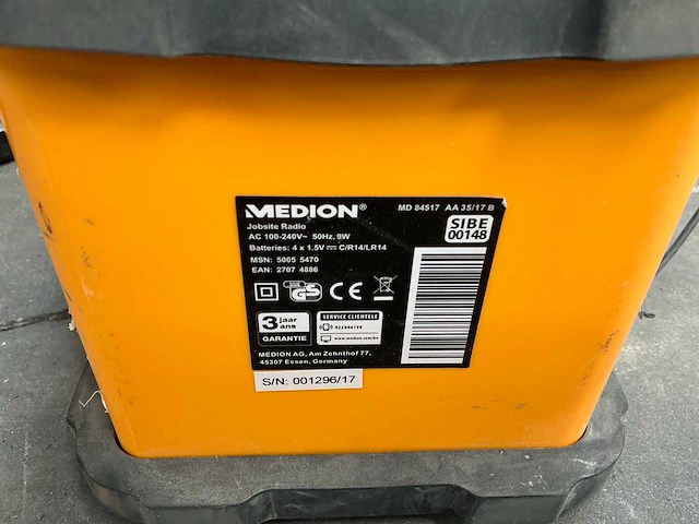 Medion sibe 00148 werfradio - afbeelding 4 van  6