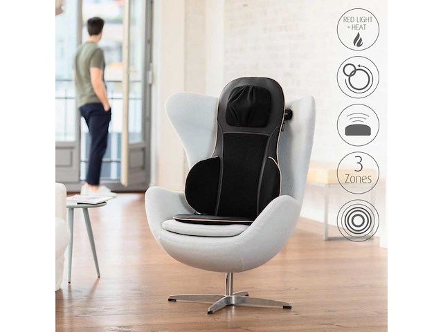 Medisana acupressuur & shiatsu massagestoel hoes mc 825 - afbeelding 4 van  6