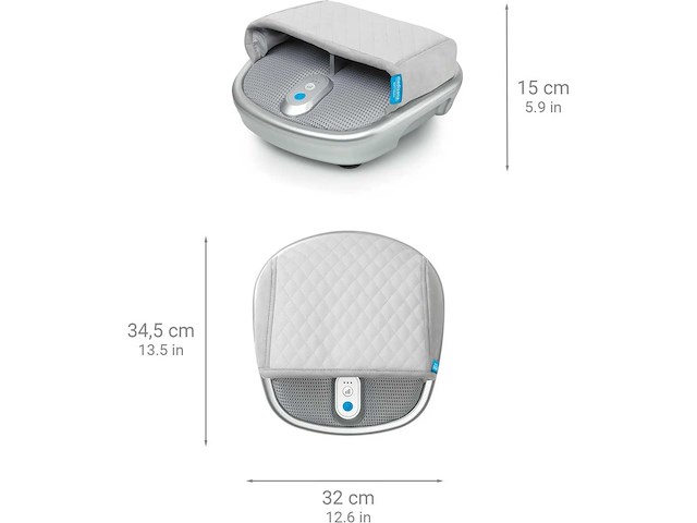 Medisana fmg 880 comfort shiatsu voetmassager met 3 intensiteitsniveaus - afbeelding 6 van  8