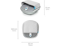 Medisana fmg 880 comfort shiatsu voetmassager met 3 intensiteitsniveaus - afbeelding 6 van  8