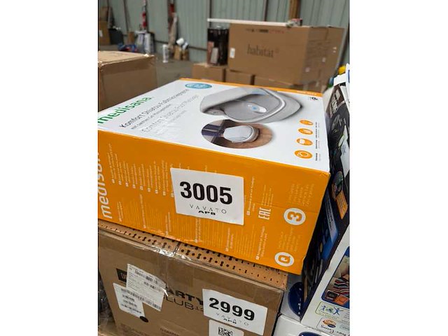 Medisana fmg 880 comfort shiatsu voetmassager met 3 intensiteitsniveaus - afbeelding 7 van  8