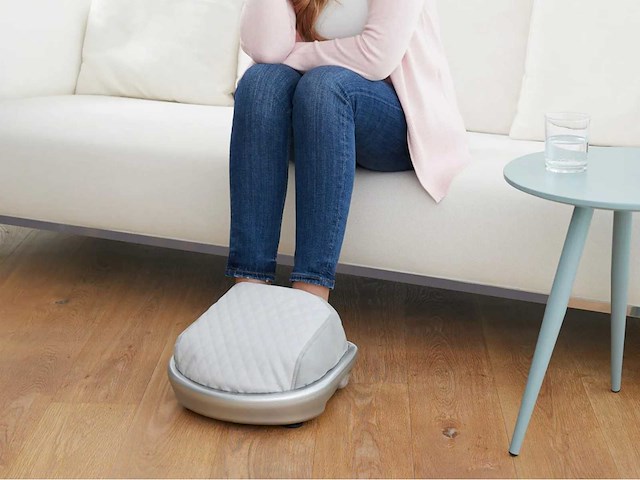 Medisana fmg 880 comfort shiatsu voetmassager met 3 intensiteitsniveaus - afbeelding 1 van  8