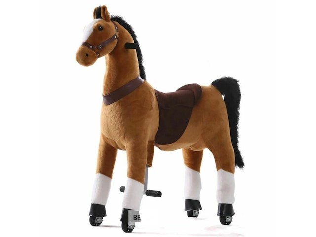 Medium horse brown with white hoof - afbeelding 1 van  4