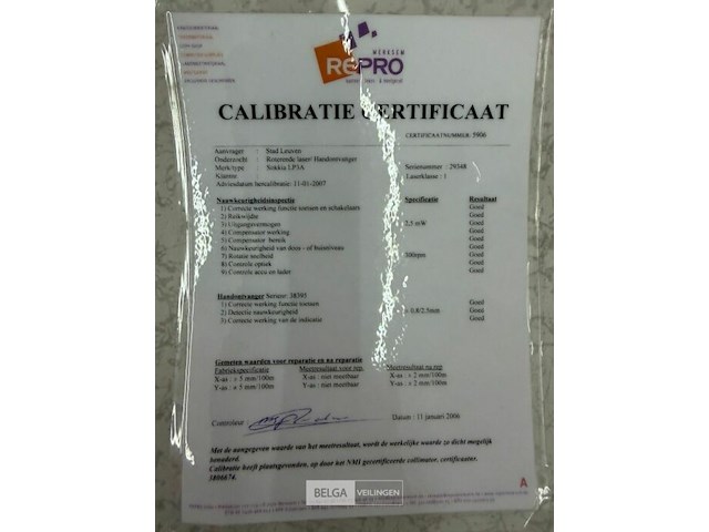 Meetinstrument sokkia - afbeelding 3 van  4