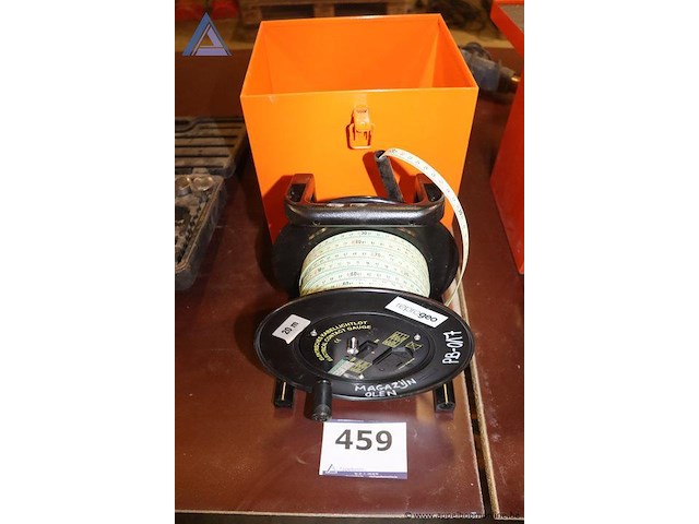 Meetlint op haspel - 20m - afbeelding 1 van  2