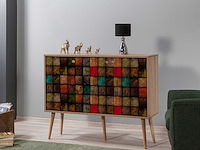 Mega-723 consoles | 100% melamine | sonoma eiken - afbeelding 1 van  7