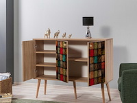Mega-723 consoles | 100% melamine | sonoma eiken - afbeelding 3 van  7