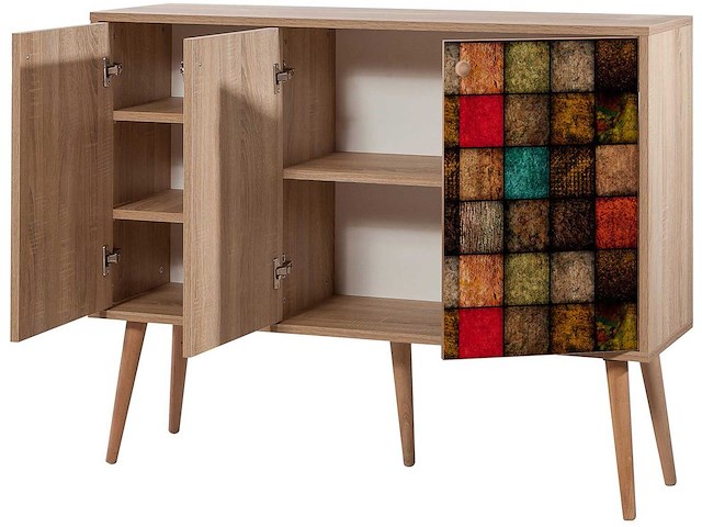 Mega-723 consoles | 100% melamine | sonoma eiken - afbeelding 7 van  7