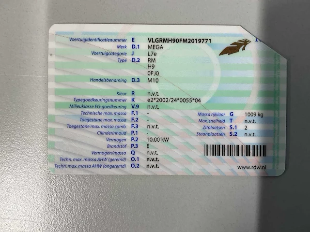 Mega m10 rm bedrijfswagen - afbeelding 8 van  9