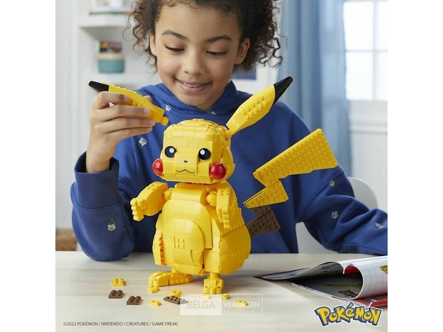 Mega pokémon jumbo pikachu - afbeelding 6 van  6