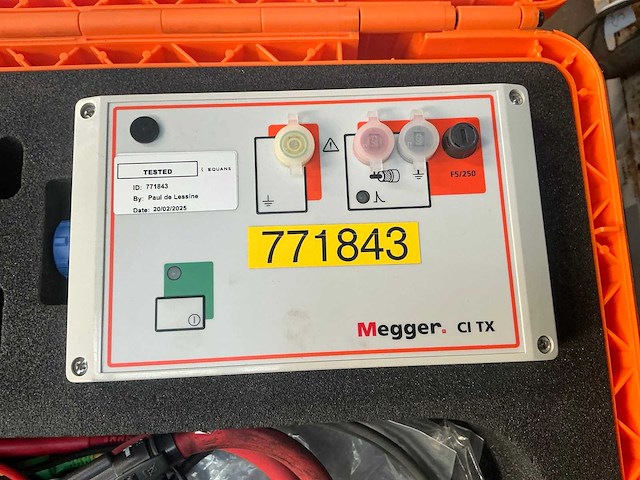 Megger ci tx kabelidentificatie systeem - afbeelding 2 van  9