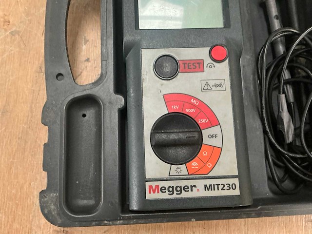 Megger mit 230 verlies stroom meter - afbeelding 4 van  4